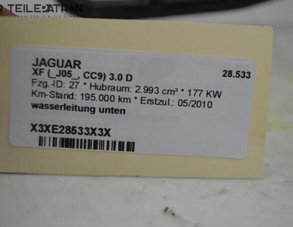 wasserleitung mitte  JAGUAR XF (_J05_  CC9) 3.0 D 177 KW