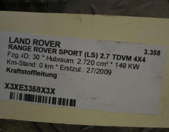 Inlaatpijp luchttoevoer LAND ROVER Range Rover Sport (L320)