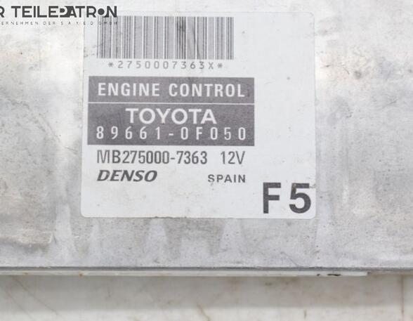 Engine Management Control Unit TOYOTA Corolla Verso (R1, ZER, ZZE12)