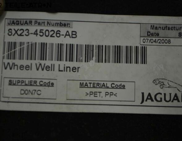Abdeckung Reserverad Mulde verkleidung JAGUAR XF (_J05_  CC9) 2.7 D 152 KW