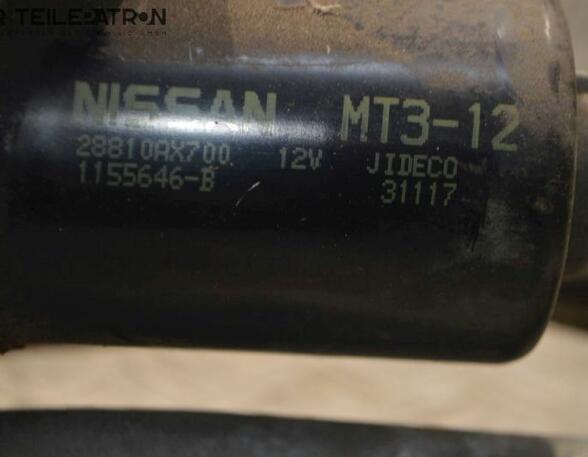 Wischermotor vorne Scheibenwischermotor Wischergestänge NISSAN MICRA III (K12)