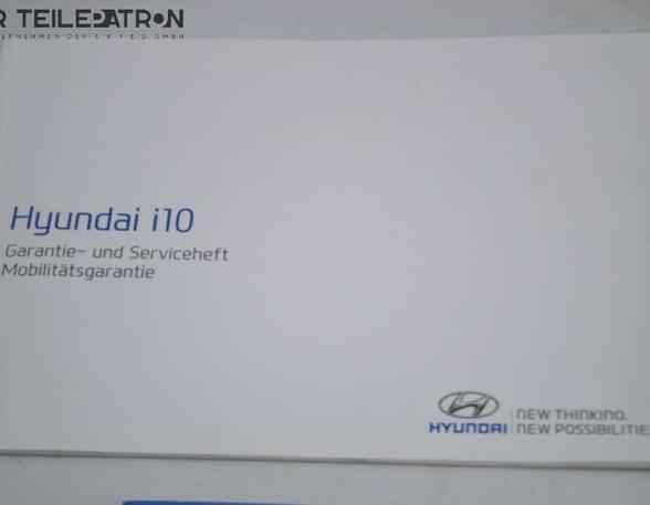 Operation manual HYUNDAI i10 (BA, IA)