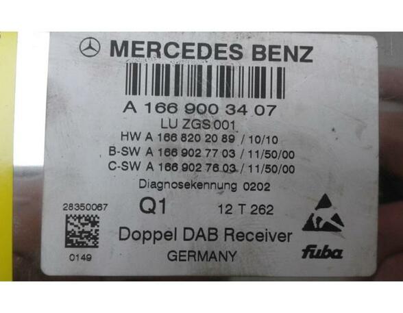 Audio Amplifier MERCEDES-BENZ CLS (C218)