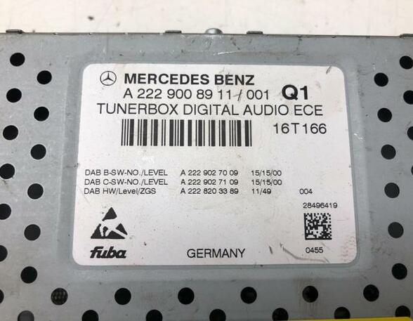 Audio Amplifier MERCEDES-BENZ C-Klasse (W205)