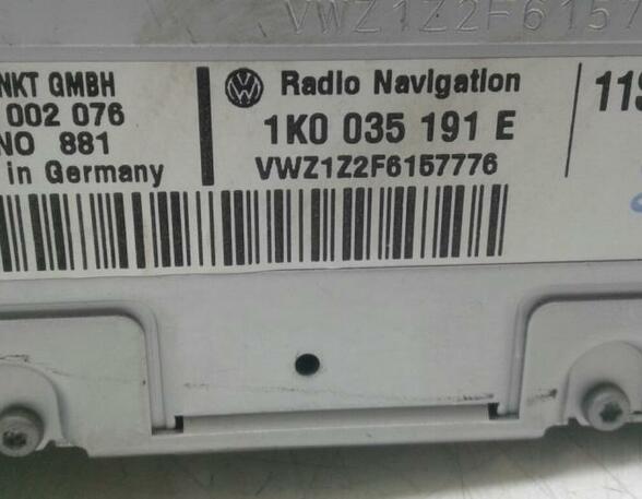 CD-Radio VW Touran (1T1, 1T2), VW Touran (1T3)