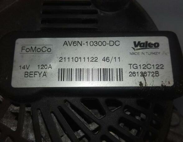 Alternator FORD Fiesta VI (CB1, CCN)