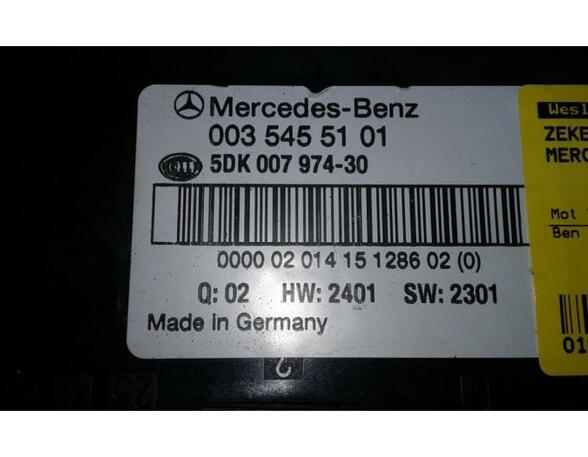 P13762013 Sicherungskasten MERCEDES-BENZ C-Klasse T-Modell (S203) 0035455101