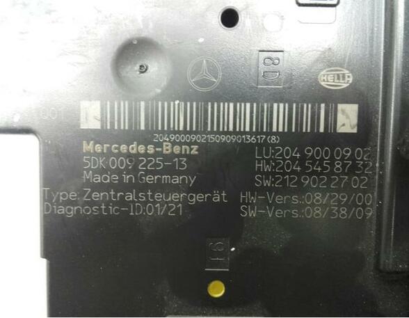 P14785709 Sicherungskasten MERCEDES-BENZ C-Klasse (W204) 2049000902