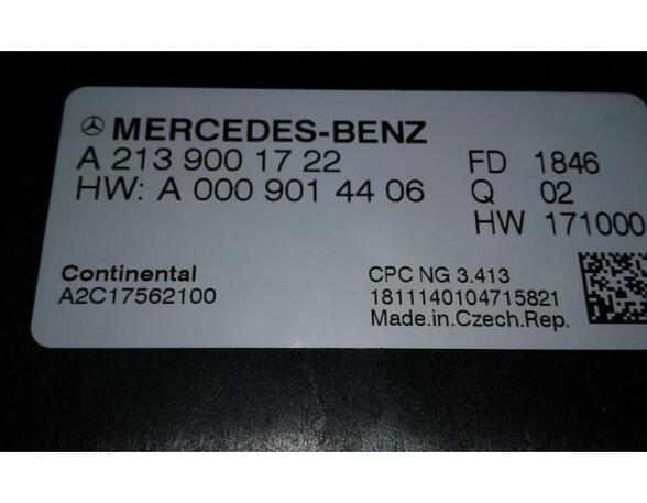P13978929 Steuergerät MERCEDES-BENZ Sprinter 3,5t Tourer (907) 2139001722
