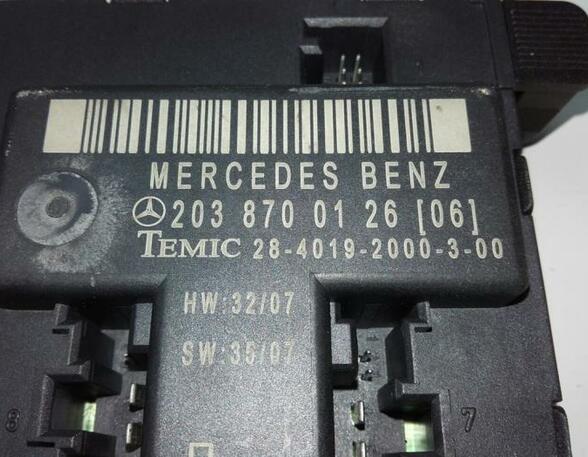 P14815505 Steuergerät MERCEDES-BENZ CLC-Klasse (CL203) 2038700126