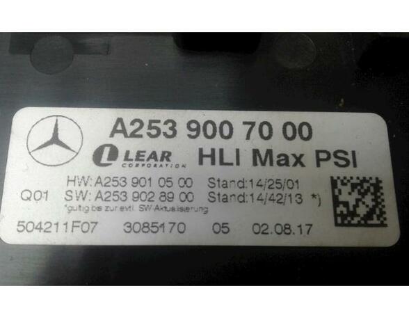 P13275399 Steuergerät MERCEDES-BENZ GLC Coupe (C253) 2539007000