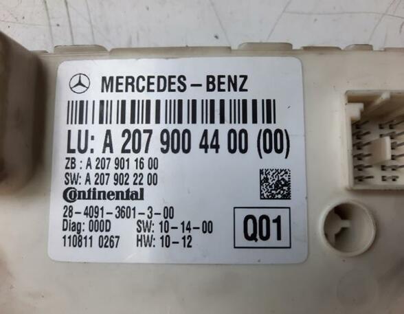 Regeleenheid MERCEDES-BENZ E-Klasse Coupe (C207)