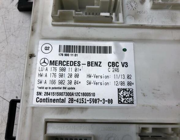 P18136578 Steuergerät Bordnetz (BCM/BDC) MERCEDES-BENZ A-Klasse (W176) 176900110