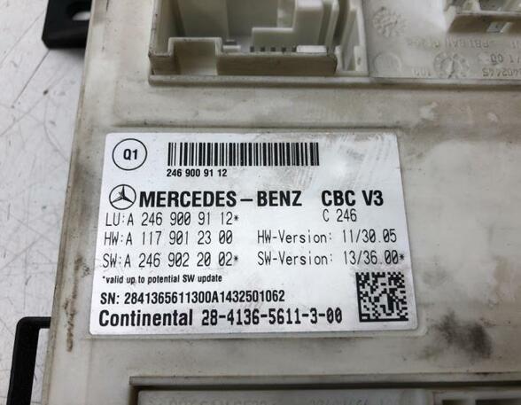 Controller MERCEDES-BENZ A-Klasse (W176), MERCEDES-BENZ B-Klasse (W242, W246)