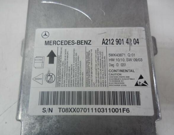P7774287 Steuergerät Airbag MERCEDES-BENZ E-Klasse (W212) 2129014204