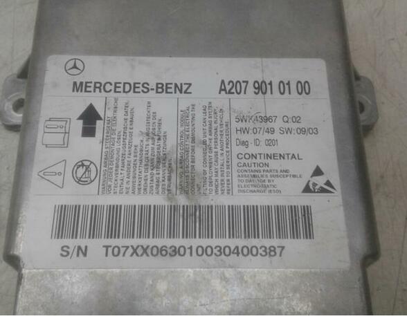 P12836655 Steuergerät Airbag MERCEDES-BENZ E-Klasse Coupe (C207) 2079010100