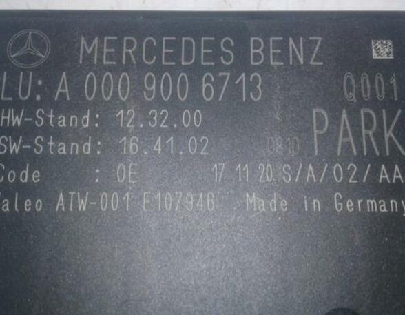 P16906502 Steuergerät Einparkhilfe MERCEDES-BENZ V-Klasse (W447) 0009006713