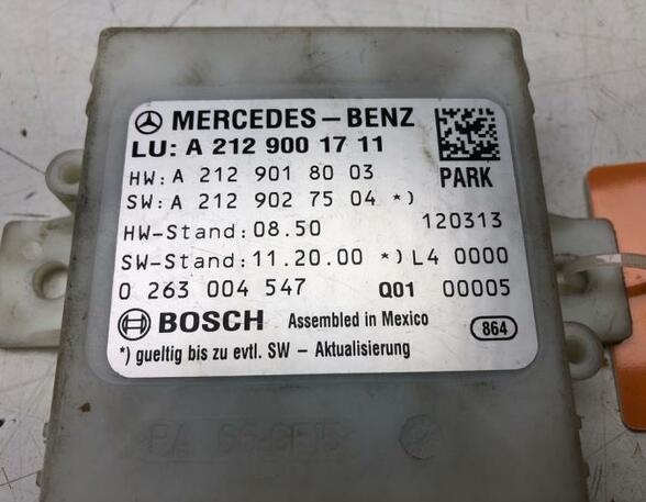 Parking Aid Control Unit MERCEDES-BENZ E-Klasse (W212), MERCEDES-BENZ E-Klasse T-Model (S212)