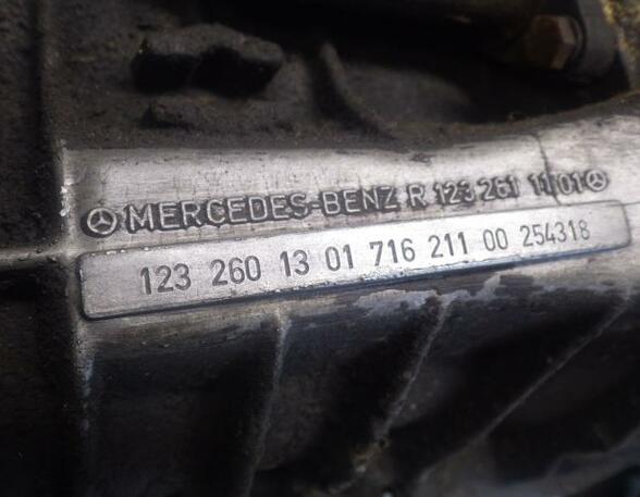 P1231001 Schaltgetriebe MERCEDES-BENZ 123 T-Modell (S123)