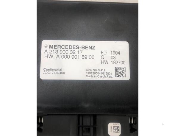 Automatic Transmission Control Unit MERCEDES-BENZ E-Klasse (W213)