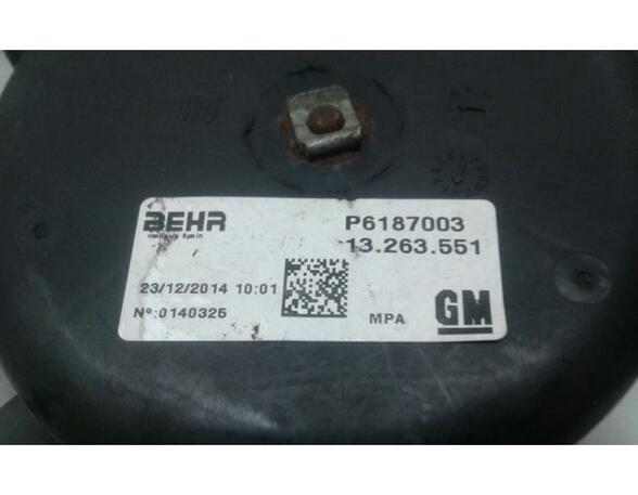 P14386368 Elektromotor für Gebläse Steuergerätebox OPEL Corsa E (X15) 13263551