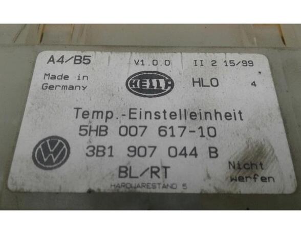 Heating & Ventilation Control Assembly VW Golf IV (1J1)
