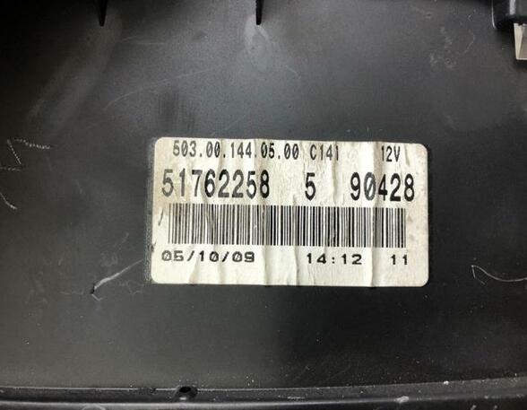 Tachometer (Revolution Counter) FIAT Doblo Kasten/Großraumlimousine (223), FIAT Doblo Großraumlimousine (119, 223)