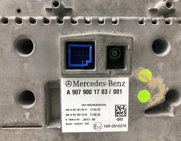 Instrument Cluster MERCEDES-BENZ Sprinter 3,5-T Kasten (906)