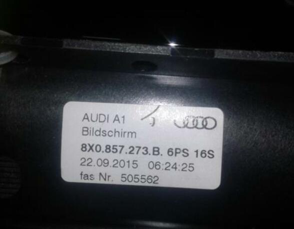 Navigation System AUDI A1 (8X1, 8XK), AUDI A1 Sportback (8XA, 8XF)