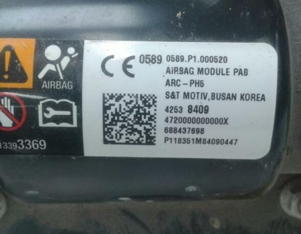 P17002039 Airbag Beifahrer OPEL Mokka / Mokka X (J13) 42538409