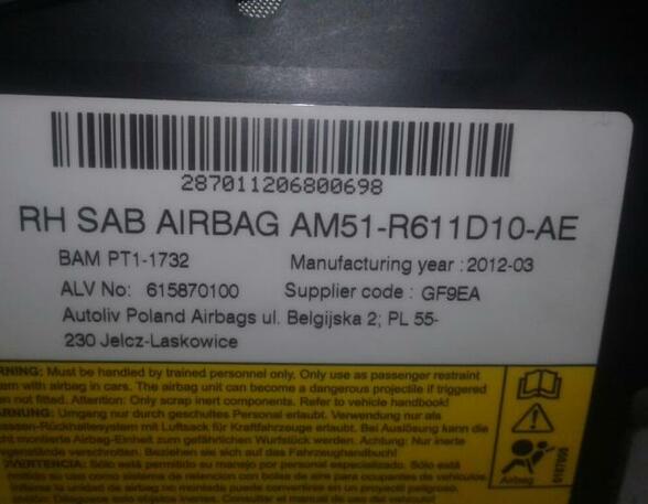 Side Airbag FORD C-Max II (DXA/CB7, DXA/CEU), FORD Grand C-Max (DXA/CB7, DXA/CEU), FIAT Linea (323_, 110_)