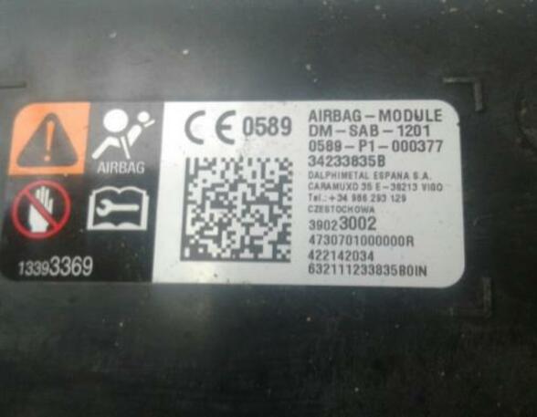 P16329575 Airbag Sitz OPEL Astra K Sports Tourer (B16) 39023002