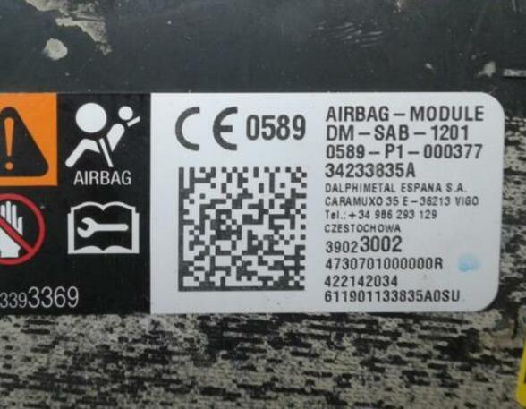 P15357648 Airbag Sitz OPEL Astra K (B16) 39023002