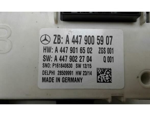P14964898 Steuergerät Tür-Zuzieh-Hilfe MERCEDES-BENZ V-Klasse (W447) 4479005907