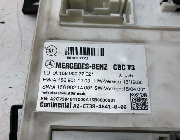 Regeleenheid deuraantrekhulp MERCEDES-BENZ CLA Coupe (C117), MERCEDES-BENZ B-Klasse (W242, W246), MERCEDES-BENZ A-Klasse (W176)