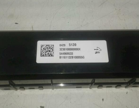 Air Conditioning Control Unit OPEL Astra K Sports Tourer (B16)