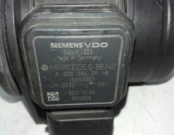 P15637506 Luftmengenmesser MERCEDES-BENZ A-Klasse (W169) 0000942948