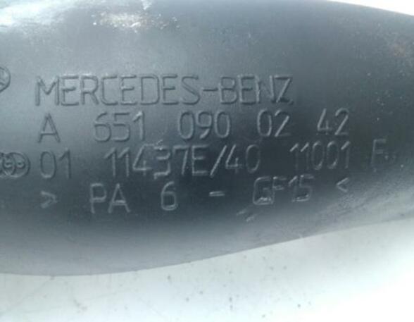 P15598142 Ansaugstutzen Turbolader MERCEDES-BENZ C-Klasse (W204) 6510900242