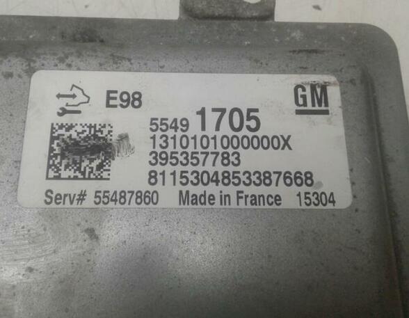 P12404806 Steuergerät Motor OPEL Meriva B 55491705