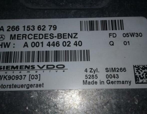 P15771588 Steuergerät Motor MERCEDES-BENZ B-Klasse Sports Tourer (W245) 00144602