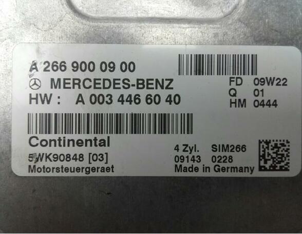 P14776223 Steuergerät Motor MERCEDES-BENZ B-Klasse Sports Tourer (W245) 00344660