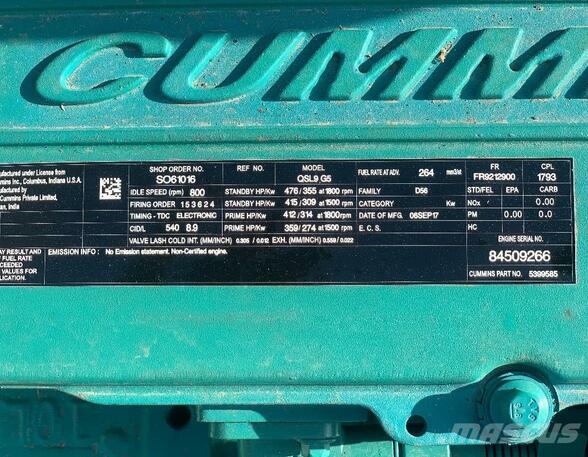 Motoren CUMMINS QSL9 G5