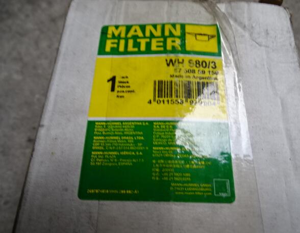 Oil filters CASE Mann Filter WH980/3 WH980/1