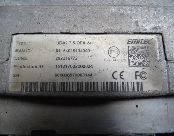 Adblue doseermodule MAN TGX AdBlue Pumpe Emitec UDA2 MAN 81154036134000