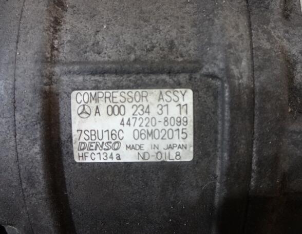 Air Conditioning Compressor Mercedes-Benz Actros MP 3 A0002343111 7SBU16C DENSO