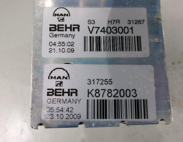Air Conditioning Condenser MAN TGL Behr K8782003 H9L11264