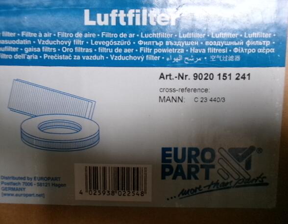 Luftfilter Mercedes-Benz LK/LN2 9020151241 E116L C23440/3