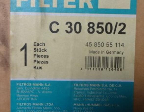 Luftfilter MAN F 90 C30850/2