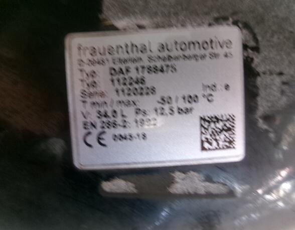 Druckluftbehälter DAF XF 105 original DAF 1788475 1687408 1788475 Kessel