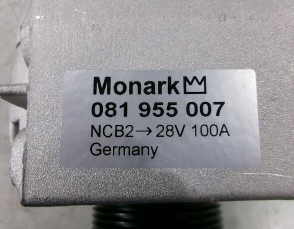 Alternator Scania P - series Monark 081955007 1475569 NCB2 28v 100A